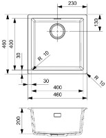 Кухонная мойка Reginox Amsterdam 40 Grey Silvery фото №2 — интернет-магазин Desire.md