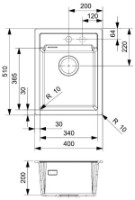 Chiuvetă de bucătărie Reginox Amsterdam 34 Pure White imaginea #2 — magazin online Desire.md