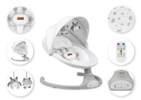 Leagăn pentru bebeluși Momi Kenani Light Gray imaginea #9 — magazin online Desire.md