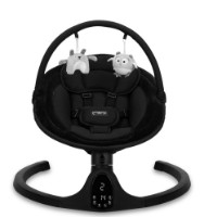 Leagăn pentru bebeluși Momi Kenani Onyx Black imaginea #2 — magazin online Desire.md