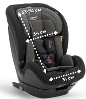 Детское автокресло Inglesina Caboto i-Size color Vulcan Black фото №3 — интернет-магазин Desire.md