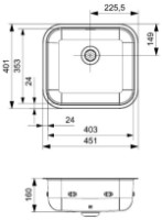 Chiuvetă de bucătărie Reginox Colorado OKG Comfort (R) imaginea #2 — magazin online Desire.md