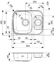 Chiuvetă de bucătărie Reginox Morena imaginea #2 — magazin online Desire.md