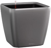 Цветочный горшок Lechuza Quadro Premium 43 LS Charcoal фото №1 — интернет-магазин Desire.md