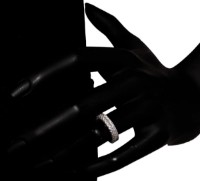 Кольцо Artlinea из серебра с цирконами 16 (ZAN532/09-LB) фото №2 — интернет-магазин Desire.md