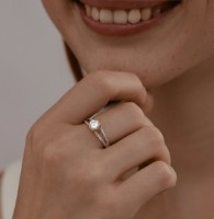 Inel Sokolov din aur cu zirconiu cubic 17 (19480) imaginea #2 — magazin online Desire.md