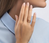 Inel Sokolov din aur roșu 16 (19006) imaginea #3 — magazin online Desire.md