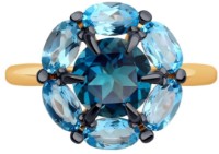 Кольцо Sokolov из красного золота Топаз Лондон 17.5 (51-310-02100-3) фото №2 — интернет-магазин Desire.md