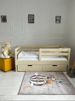 Детская кровать Гойдалка Aurora Beige (1B510-3) фото №3 — интернет-магазин Desire.md