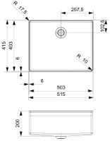 Chiuvetă de bucătărie Reginox New York 50x40 Slim imaginea #2 — magazin online Desire.md