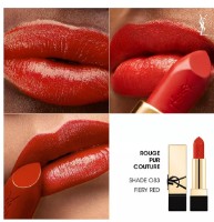 Ruj de buze Yves Saint Laurent Rouge Pur Couture Satin O83 imaginea #2 — magazin online Desire.md
