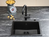 Кухонная мойка Reginox Paris 50 Pure Black фото №2 — интернет-магазин Desire.md