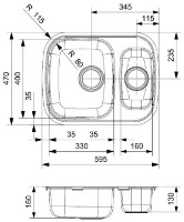 Chiuvetă de bucătărie Reginox Queen 60 (L) KGOKG imaginea #2 — magazin online Desire.md
