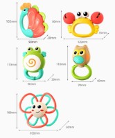 Погремушка Hola Toys 5pcs (E318B) фото №7 — интернет-магазин Desire.md