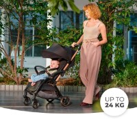 Коляска Kinderkraft Apino Raven Black (KSAPIN00BLK0000) фото №8 — интернет-магазин Desire.md