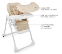 Scaun de masa Kinderkraft Tummie Beige (KHTUMM00BEG0000) imaginea #6 — magazin online Desire.md