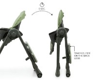 Scaun de masa Kinderkraft Tummie Green (KHTUMM00GRE0000) imaginea #6 — magazin online Desire.md