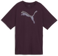 Tricou de dame Puma Evostripe Tee Midnight Plum, s.L imaginea #1 — magazin online Desire.md