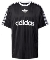 Tricou bărbătesc Adidas Adicolor Poly T Black/White, s.L