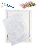 Картина по номерам Strateg Балерина-модель (DY390) фото №2 — интернет-магазин Desire.md