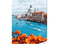 Картина по номерам Strateg Венеция город на воде (SS1038)