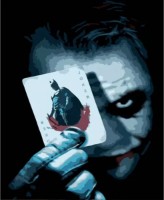 Tablou pe numere Strateg Джокер с картой (HH071)