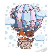 Tablou pe numere Strateg Дружественный полет (SS1080)