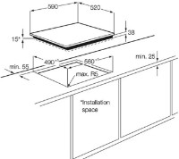 Plită incorporabilă cu inducție AEG HK654070FB imaginea #2 — magazin online Desire.md