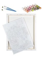 Tablou pe numere Strateg Желтый Lamborghini (DY038) imaginea #2 — magazin online Desire.md