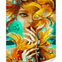 Tablou pe numere Strateg Золотая рыбка (GS1594)