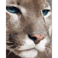 Tablou pe numere Strateg Игривая пума (GS1334)