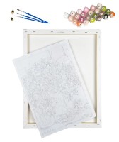 Картина по номерам Strateg Космическая колдунья (DY301) фото №2 — интернет-магазин Desire.md