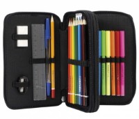 Школьный пенал BackUP Monster Green PB6DW59 фото №2 — интернет-магазин Desire.md