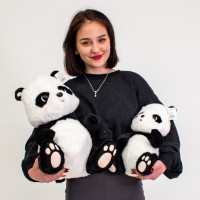 Мягкая игрушка Limun Panda DRM-13 фото №2 — интернет-магазин Desire.md