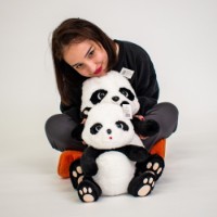 Мягкая игрушка Limun Panda DRM-13 фото №5 — интернет-магазин Desire.md