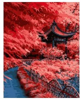 Tablou pe numere Strateg Красные листья Японии (DY275)