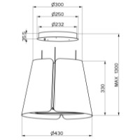 Вытяжка Faber Beat Titanium Matt F45 фото №3 — интернет-магазин Desire.md