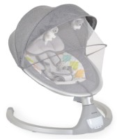 Детское кресло-качалка Moni iSwing Electric Light Grey