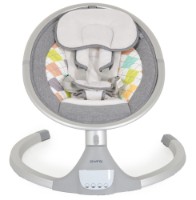 Детское кресло-качалка Moni iSwing Electric Light Grey фото №2 — интернет-магазин Desire.md