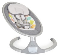 Детское кресло-качалка Moni iSwing Electric Light Grey фото №3 — интернет-магазин Desire.md