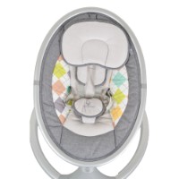 Детское кресло-качалка Moni iSwing Electric Light Grey фото №5 — интернет-магазин Desire.md
