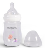 Biberon pentru bebeluș Cangaroo Birdy Blu Girl C0562 160ml imaginea #2 — magazin online Desire.md