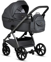 Коляска Tutis Uno 5+ Leathe 2in1 Licorice (1402166) фото №1 — интернет-магазин Desire.md
