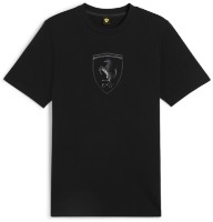 Мужская футболка Puma Ferrari Race Tonal Big Shield Tee Puma Black, s.L (62705701) фото №1 — интернет-магазин Desire.md