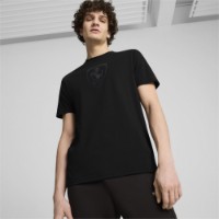 Мужская футболка Puma Ferrari Race Tonal Big Shield Tee Puma Black, s.M (62705701) фото №2 — интернет-магазин Desire.md