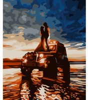 Tablou pe numere Strateg Пара на машине (DY306)