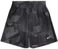 Pantaloni scurți pentru copii Nike B Df Multi Short Aop Black/White, s.M