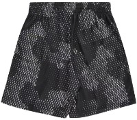 Pantaloni scurți pentru copii Nike B Df Multi Short Aop Black/White, s.M