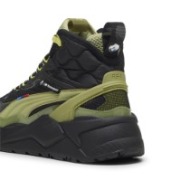 Bocanci pentru bărbați Puma Bmw Mms Rs-X Mid Puma Black/Calming Green, s.42 imaginea #6 — magazin online Desire.md