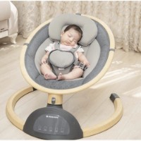 Детское кресло-качалка Kikka Boo Ashlee Light Grey фото №9 — интернет-магазин Desire.md